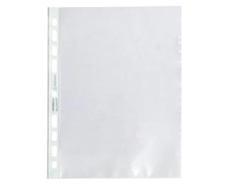 Sachet de 50 pochettes perforées PP recyclé Forever 6/100e - A5 - Translucide