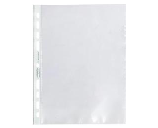 Sachet de 50 pochettes perforées PP recyclé Forever 6/100e - A5 - Translucide