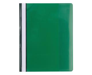 Cartelline di presentazione ad aghi, qualità premium in PVC - A4+ - Verde