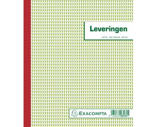 Leveringen 21x18cm 50 blad doorschrijfpapier tripli - Nederlandstalig