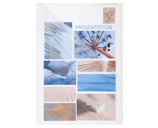 Pak van 100 L mappen- gladde PP 11/100ste - A4 - Transparant