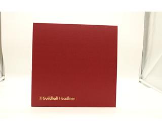 Guildhall Headliner Account Book Series 58 4Dr 16Cr - Burgundy