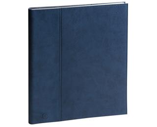 Agenda de bureau Eurotime 27S spiralé Duo Kaa 21 x 27 cm Semainier Décembre 2026 à Décembre 2027 - Bleu