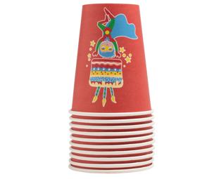 10 Gobelets en carton, 20 cl