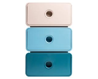 Module de classement Tiny Box 1 tiroir Skandi - Couleurs assorties