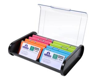 Fichier pour cartes de visite Topline - 60x245x180 mm 