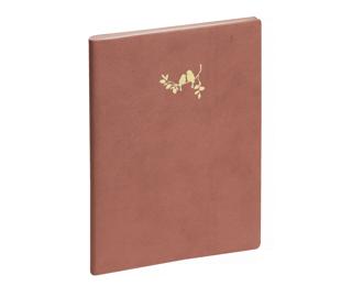 Agenda de bureau SAS 20 Visuel 7 Elise 15 x 21 cm Semainier Septembre 2025 à Août 2026. - Terracotta