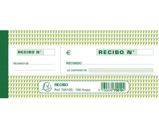 Talonarios anónimos - Recibos - Castellano