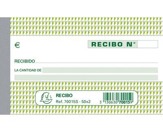 Talonarios anónimos - Recibos - Castellano