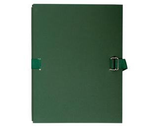 Chemise dos extensible papier - 24x32cm - Vert foncé