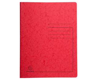 Chemise de classement à ressort carte lustrée 355gm2 - A4 - Rouge