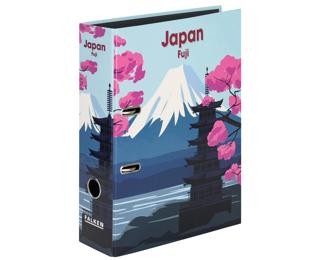 Cartella a leva A4 8 cm motivo Fuji 