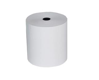 Exacompta Ref: 40808E - 80 x 72mm, 48gsm Thermal Paper Receipt Till Rolls, For Cash Registers, Tills, EPOS, POS Terminal Card Payments, 76m, White, Pack of 10 