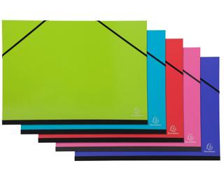 IDERAMA® tekenmap met elastiek - 29,7x42cm voor A3 formaat - Geassorteerd