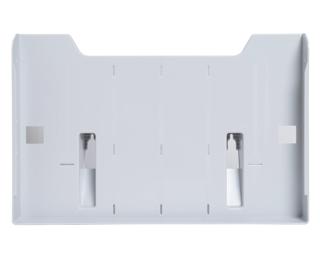 Element für Wandprospekthalter A4 horizontal, Exacryl - Lichtgrau