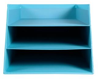 Corbeille à courrier Combo 3 niveaux carton Aquarel 