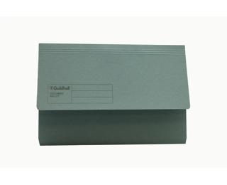 Exacompta Guildhall Manilla Document Wallet (A4+/Foolscap) - Blue