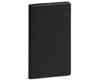Agenda de poche Temporel 16 Barbara 8,5 x 16 cm Semainier Janvier à Décembre 2027 - Noir