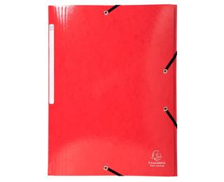 Exacompta Iderama Elasticated 3-Flap Folder - Red