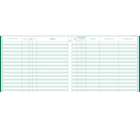 Registre Du Personnel: En 2 Parties Distinctes: Salariés Et Stagiaires