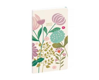 Agenda de poche EasyTime 17 Mini Labo 9 x 17 cm Semainier Janvier à Décembre 2026 - Visuel