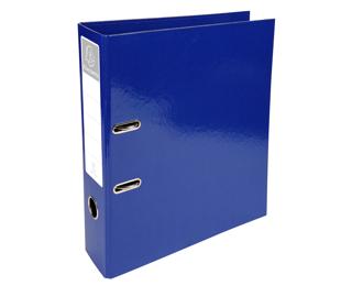 Exacompta Iderama Prem'Touch Lever Arch File, A4, 70mm spine - Dark blue