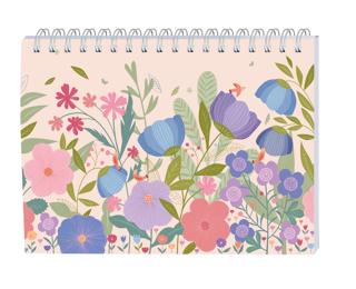 Hebdo-malin Mini Labo 21x15 Rose spirale 