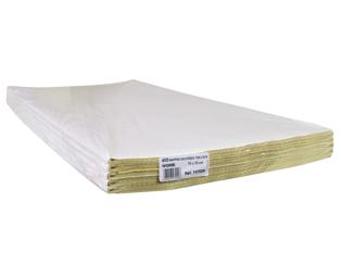 Paquet de 400 nappes papier, pliées au format, sous film - Format 70x70cm