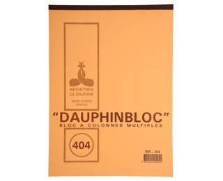 Dauphinbloc 297X210 4 colonnes 50 feuillets - Avoine