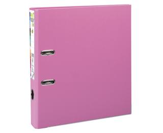 Exacompta Prem'Touch PP Lever Arch File, A4 Maxi, 50mm spine - Pink