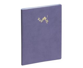 Agenda de bureau SAS 20 Visuel 7 Elise 15 x 21 cm Semainier Septembre 2025 à Août 2026. - Violet