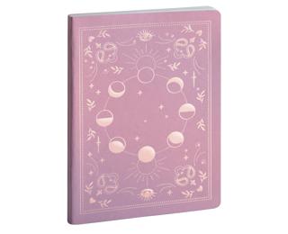 Agenda de bureau SAD 21 EasyTime Auréa 15 x 21 cm Semainier Septembre 2026 à Décembre 2027 - 16 mois - Rose
