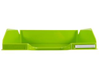 Letter Tray MIDI-COMBO glossy iceblue - Glossy anise green
