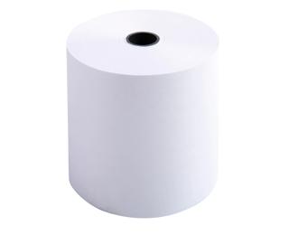 Bobine pour machine à calculer 70x70 mm - 1 pli offset extra-blanc 60g/m2. 