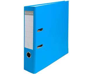 Classeur à levier polypropylène dos de 75mm - Bleu clair