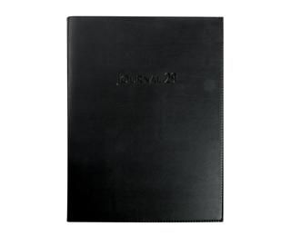 Agenda de bureau Journal 29-2 Barbara 21 x 29,7 cm Journalier Janvier à décembre 2026 - Noir