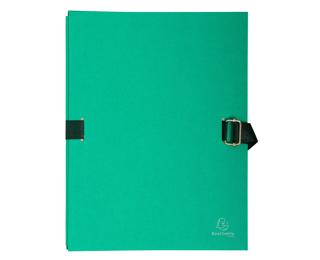 Chemise dos extensible avec rabat papier - 24x32cm - Vert clair