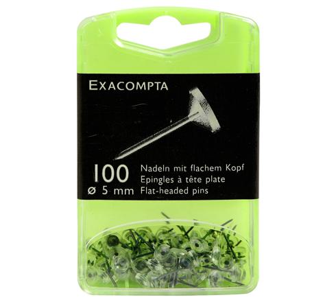 Exacopta - Réf. 14500E - Boîte de 100 épingles de signalisation à tête Exacopta - Réf. 14500E - Boîte de 100 épingles de signalisation à tête