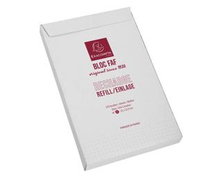 RECHARGE FAF n°4 21x13,5cm 170p. DOTS - Blanc