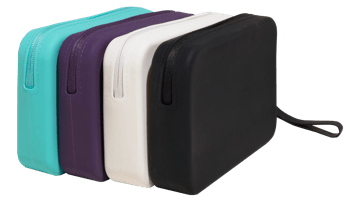 Pochette silicone TITANE 18,5x12x3,5cm ass