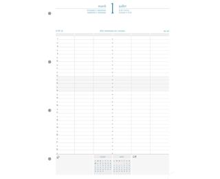 Recharge Exatime 29 - Journalier millésimé - Annuel - Janvier à Décembre 2025