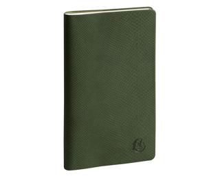 Agenda de poche SAD 16S Kaa 9 x 16 cm Semainier Septembre 2026 à Décembre 2027-16 mois - Kaki