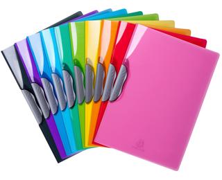 Clip Folder Iderama PP Ast - Assorted colours