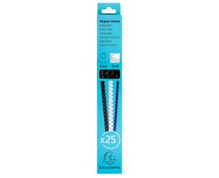 Exacompta Plastic Binding Combs, 8mm Thick, A4 (Box of 25) - Black