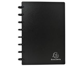 Visitenkartenbuch mit Ringen aus PP 800µ für 120 Karten 