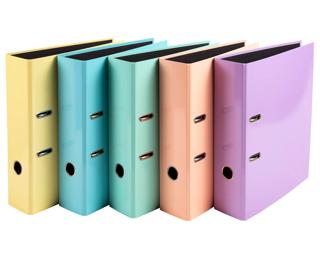 Exacompta Aquarel Prem'Touch Lever Arch File (A4) - Assorted colours