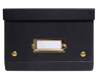 Boîte de rangement à plat carton 20x26x15cm Néo Déco 
