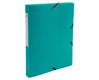 Klasseerdoos PP 7/10de Rug 25mm - A4 - Donkergroen