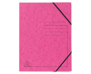 Chemise à élastique sans rabats carte lustrée 355gm2 - A4 