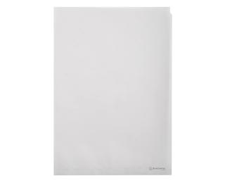 Sachet de 50 pochettes coin papier 110g/m2 - A4 - Transparent blanc